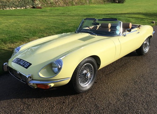 1974 E Type Series 3 V12 Convertible For Sale