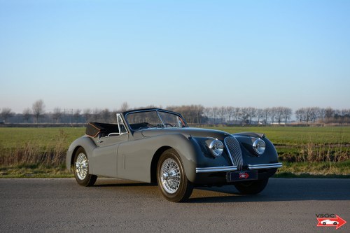 1953 Jaguar XK120 DHC Baltic Grey - Excellent Matching Numbers For Sale