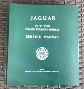 Workshop manual SOLD