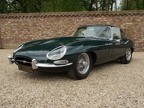1964 Jaguar E-Type 3.8 Series 1 Coupé 5-Speed, splendid condition In vendita