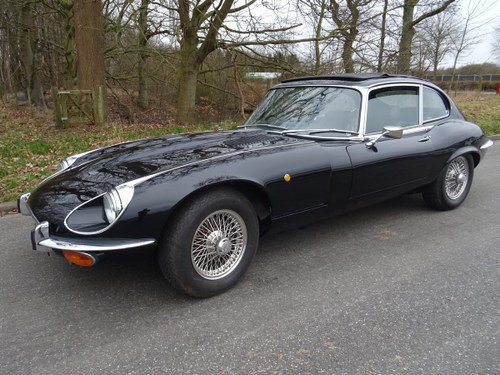 1972 Jaguar E-type 2dr Coupe 2+2, Series 3, factory sunroof SOLD