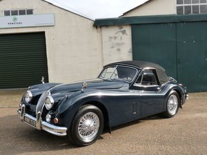 1956 Jaguar XK140 DHC SE, upgraded, matching numbers For Sale
