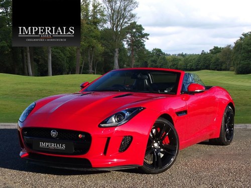 2013 Jaguar  F-TYPE  S 3.0 V6 SUPERCHARGED CABRIOLET 8 SPEED AUTO In vendita