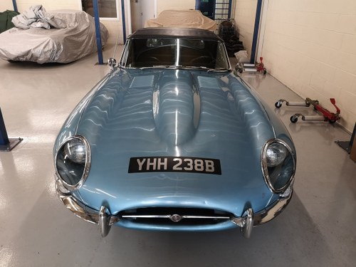 1964 1963 e type roadster full matching numbers. SOLD