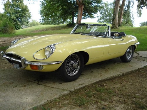 1971 Jaguar e type convertible SOLD