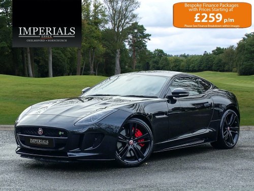 2015 Jaguar  F-TYPE  R 5.0 V8 SUPERCHARGED AWD COUPE 2016 MODEL 8 For Sale
