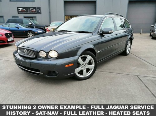 2008 58 JAGUAR X-TYPE 2.2 SE 5d ESTATE 155 BHP 2009 MY SOLD