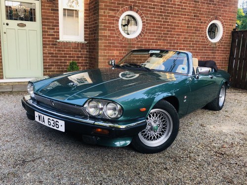 1988 JAGUAR XJS XJ-S V12 CONVERTIBLE - MANUAL GEARBOX SOLD