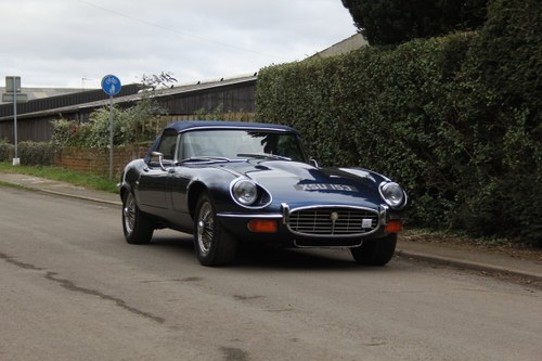 1973 Jaguar E-Type Series III V12 Vicarage Roadster In vendita