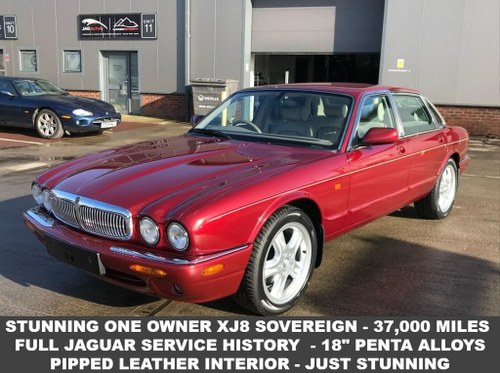 2000 XJ Jaguar Service History 37,000 Miles - One Owner For Sale