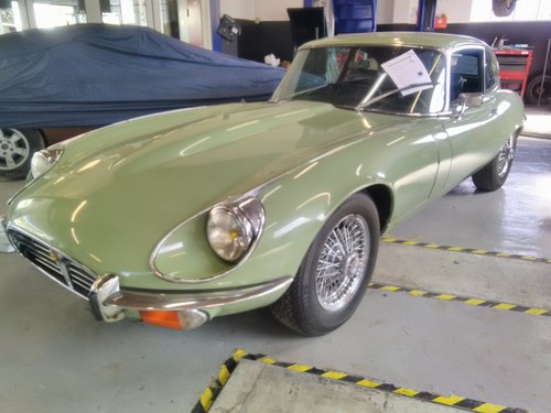1972 E TYPE JAGUAR V12 For Sale by Auction