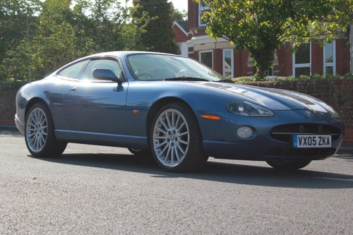 2005 Jaguar XK8 Coupe Light Blue Metallic  In vendita all'asta