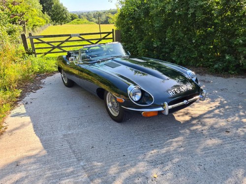 Rebuilt 1968 Jaguar E-Type Series 2 OTS In vendita