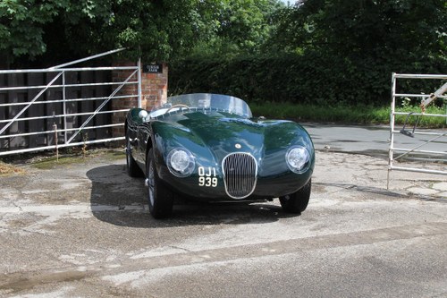 1951 Jaguar C-Type Recreation, Works Specification, Outstanding  For Sale