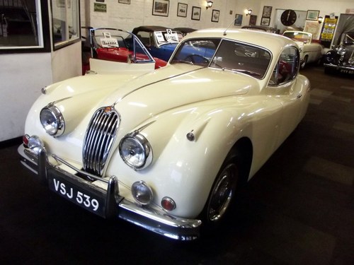 1956 JAGUAR XK140 SE FIXED HEAD COUPE (manual with overdrive) For Sale
