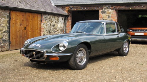 1972 Jaguar E-Type V12 - Only 2 owners from new. SOLD