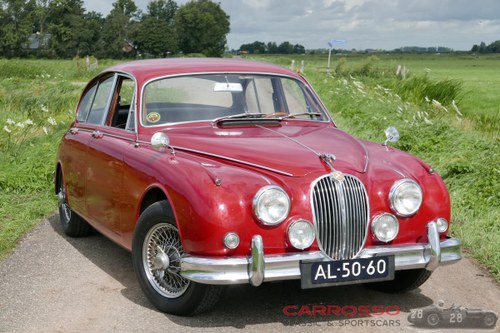 1963 Jaguar MKII 3.4 + Overdrive In patina condition For Sale