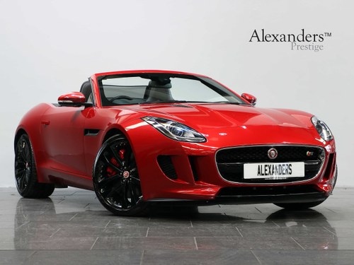 2016 16 16 JAGUAR F-TYPE S CONVERTIBLE 3.0 V6 SUPERCHARGED AUTO For Sale