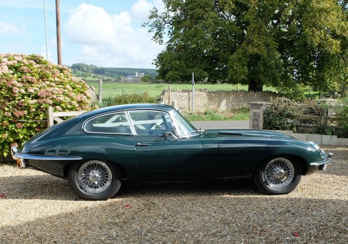 1969 Jaguar E Type 4.2 FHC Series 2 LHD to RHD VENDUTO