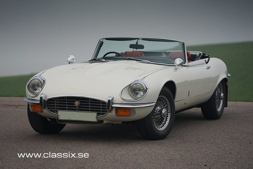 1973 Jaguar E-type Series 3 RHD with 29400 miles from new For Sale