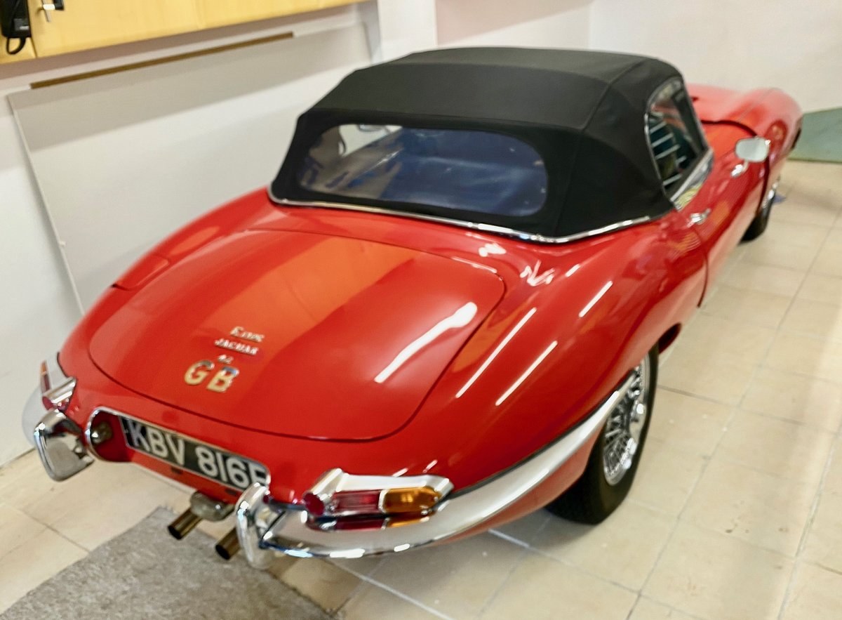 1967 Jaguar E type Series 1 1/2 OTS Roadster., foto 1