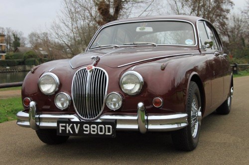 1966 Jaguar Mk 2 3.4 (Just 33,000 Miles) For Sale