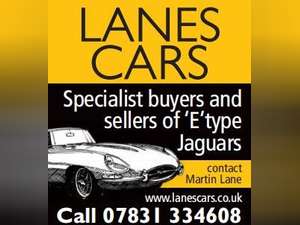 1961 - E Type Jaguars Wanted by Lanes Cars E Type Specialists (picture 1 of 1)