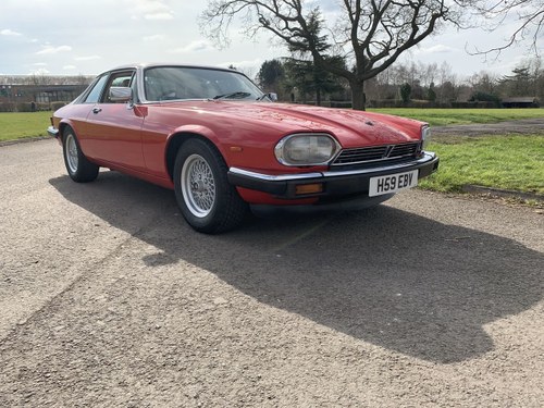 1990 JAGUAR XJ-S 3.6 Offered without reserve For Sale by Auction