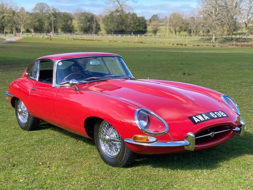 Jaguar E type Series 1 3.8 Coupe 1964 UK Matching Numbers SOLD
