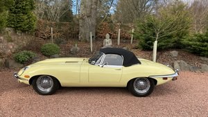 1969 Jaguar E-type roadster, 1 lady owner from new, 45000 miles For Sale