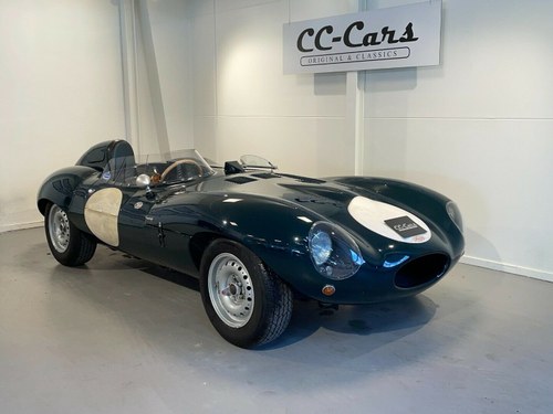 1954 Rare Jaguar Type-D 3,4 Race Replica In vendita