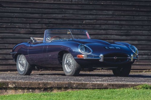 1961 Jaguar E-type EBL Roadster - Chassis No 39  For Sale by Auction