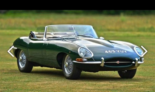 1961 Jaguar E-Type 3.8 Roadster - Flat Floor In vendita all'asta