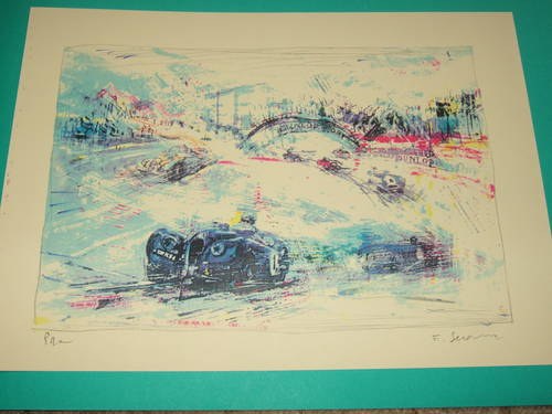 Classic Motoring Art, artists proofs by Francesco Scianna For Sale