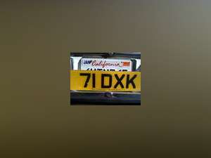 2000 710 XK Rare Cherished plate for SALE. Ideal for all XK Model For Sale (picture 1 of 6)