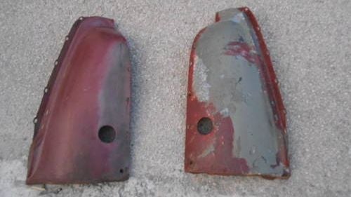 Picture of Jaguar Xj6 series II fuel tank covers - For Sale