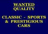 CLASSIC CARS WANTED - CASH WAITING
