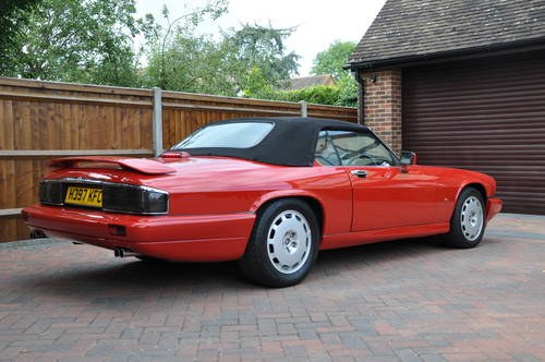 1991 Jaguar XJRS Convertible the only RHD ever built For Sale