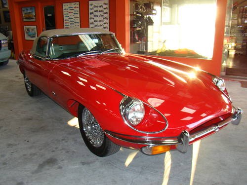 1970 Jaguar xke type e roadster convertible In vendita