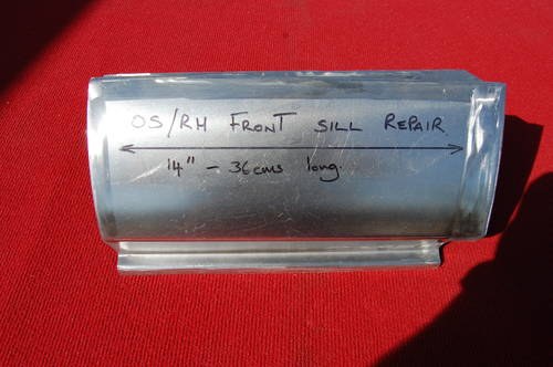 Jaguar XJS Front Sill steel repair panel In vendita