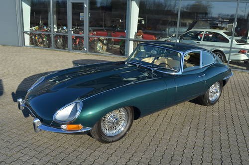 1961 Jaguar E Type Series 1 Flat Floor Coupe For Sale