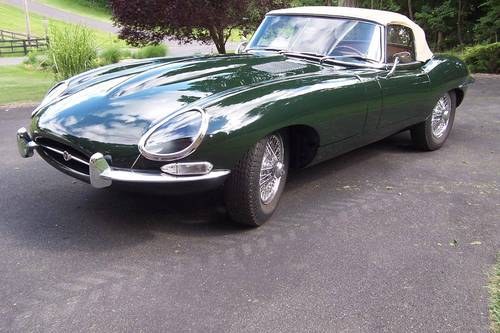 1966 Jaguar XKE Series I 4.2 Roadster #21789 VERKAUFT