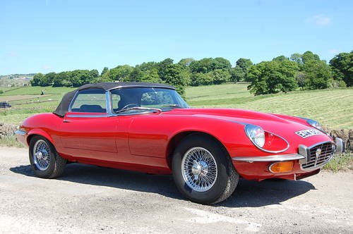 Stunning E Type Jaguar For Hire. V12 Convertible For Hire