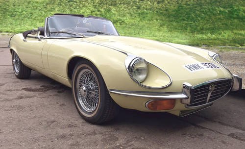 1973 Jaguar E-type V12 Roadster: 18 May 2017 For Sale by Auction
