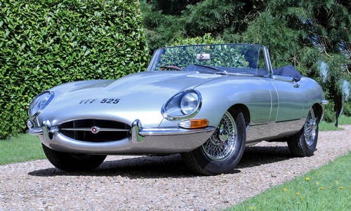 1962 Jaguar E-Type Series 1 3.8 Roadster: 18 May 2017 For Sale by Auction