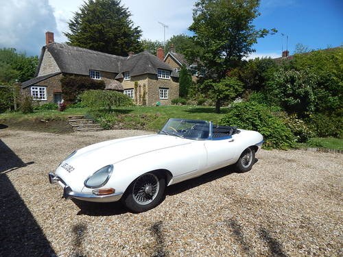 1966 unique UK 1 owner series 1 4.2 E Type roadster SOLD