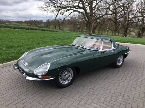 1961 E type 3.8 flat floor Drophead totally restored For Sale
