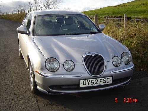 2002 Jaguar S Type 2.5 V6 Auto For Sale