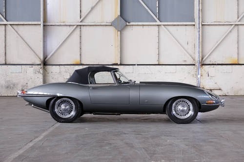 1961 Jaguar E-Type Roadster Outside Bonnet Lock  For Sale