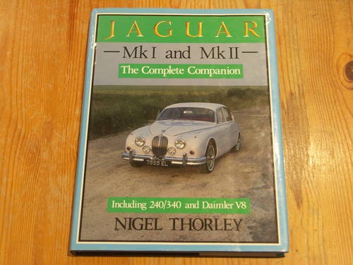 1545 Jaguar Mk1 and Mk11 By Nigel Thorley For Sale